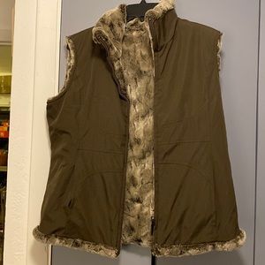 Reversible Faux Fur Vest